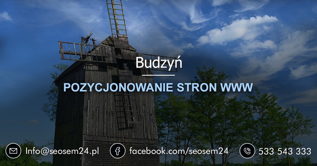 Pozycjonowanie stron www Budzyń - Pozycjonowanie Budzyń