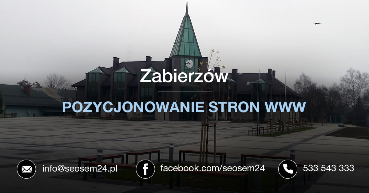 Pozycjonowanie stron www Zabierzów