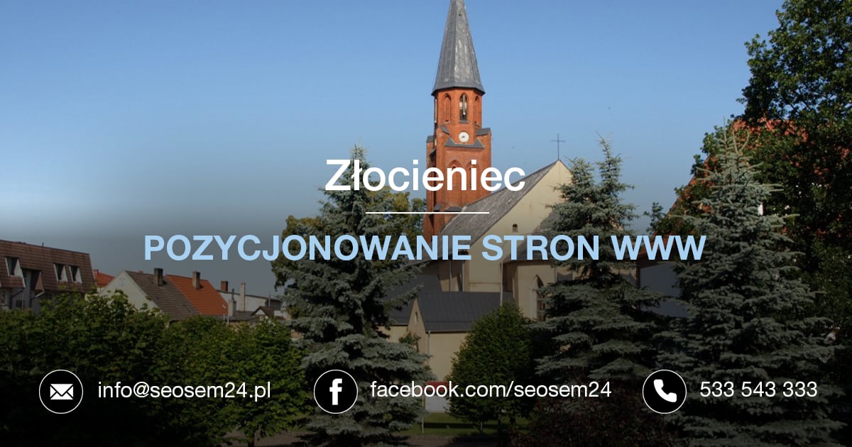 Pozycjonowanie stron www Złocień