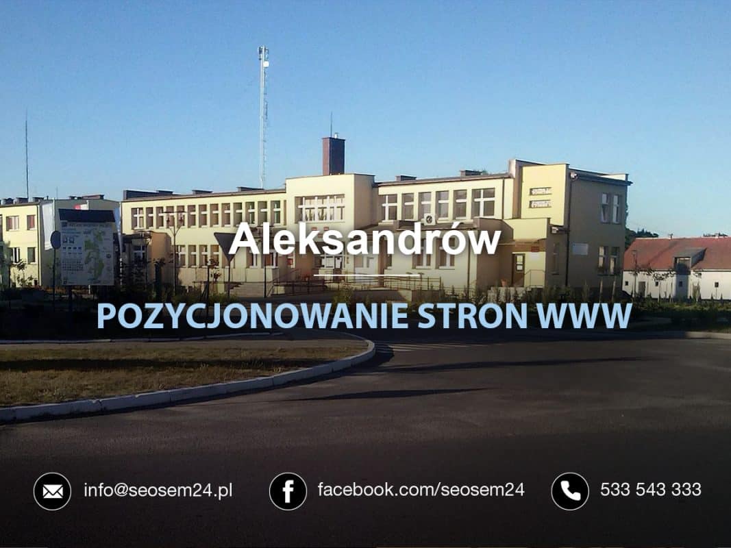 Pozycjonowanie Aleksandrów