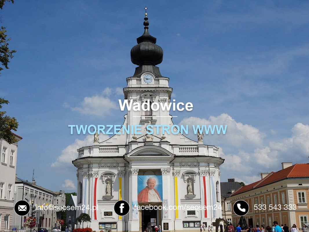 Pozycjonowanie stron www Wadowice