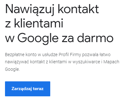 Google Moja firma