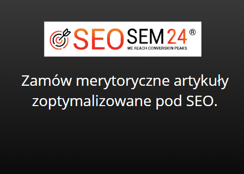 Artykuły na bloga pod SEO