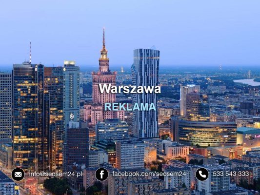 Reklama Warszawa