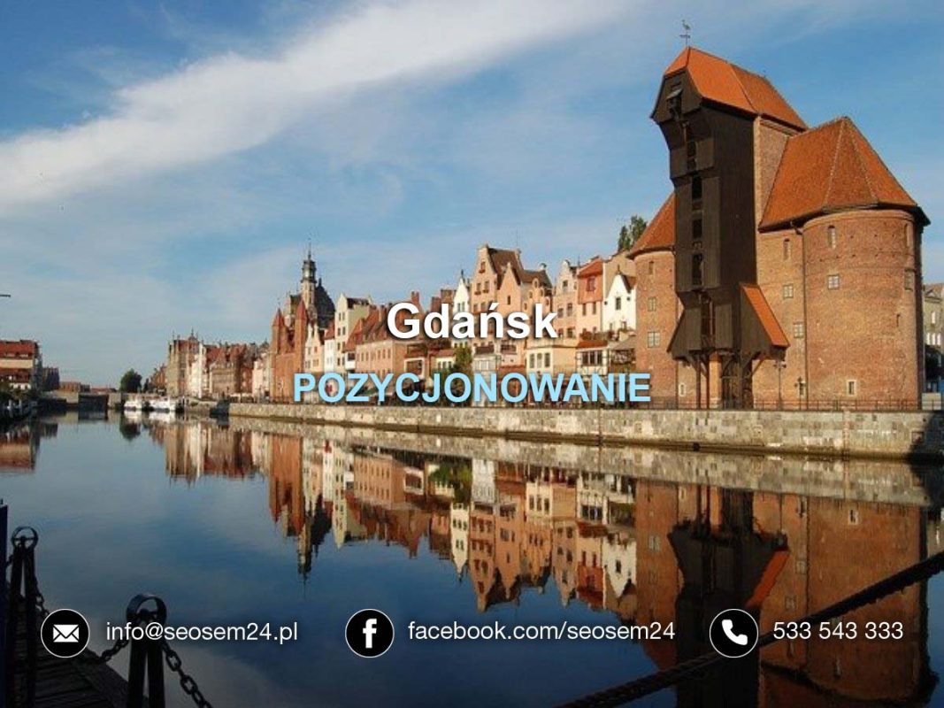 Pozycjonowanie Gdańsk