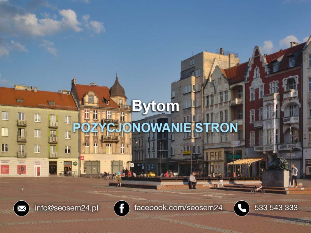 POZYCJONOWANIE STRON Bytom