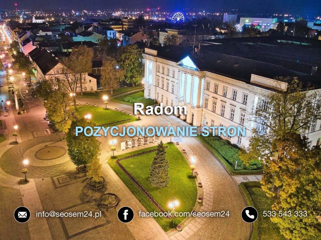 POZYCJONOWANIE STRON Radom