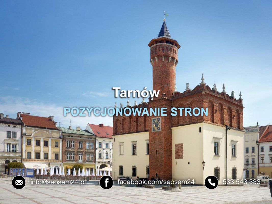 POZYCJONOWANIE STRON Tarnów