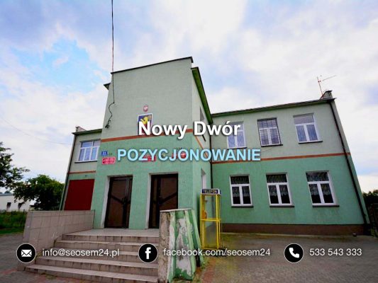 Tworzenie stron Nowy dwór