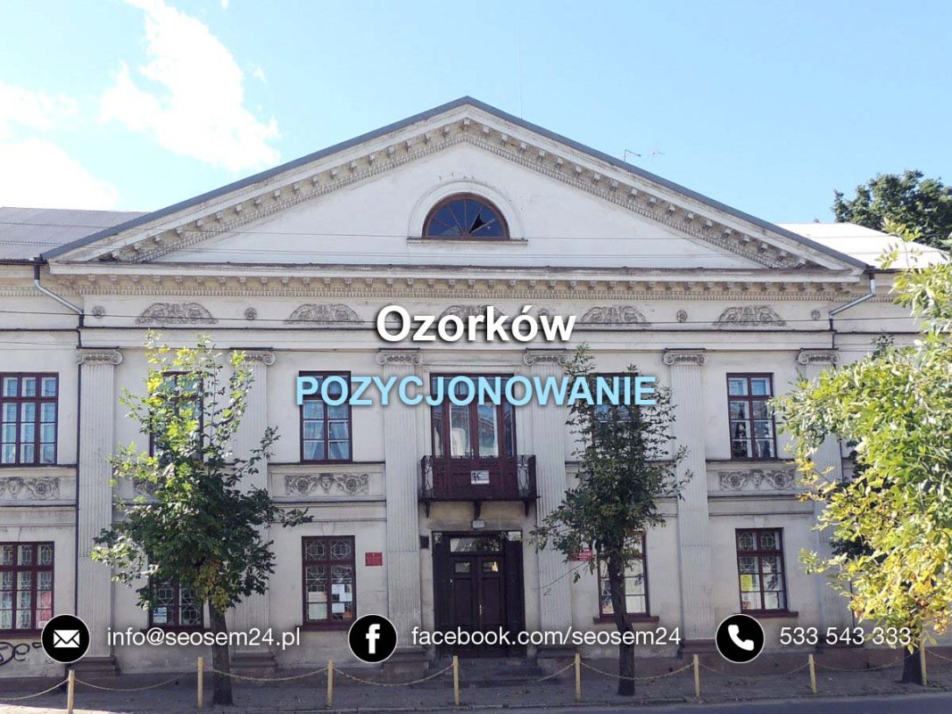 Pozycjonowanie Ozorków