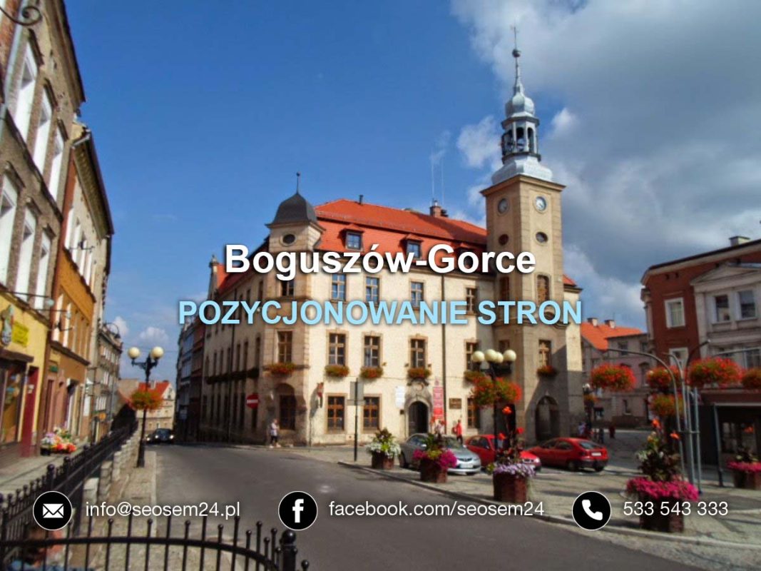 Pozycjonowanie stron Boguszów-Gorce