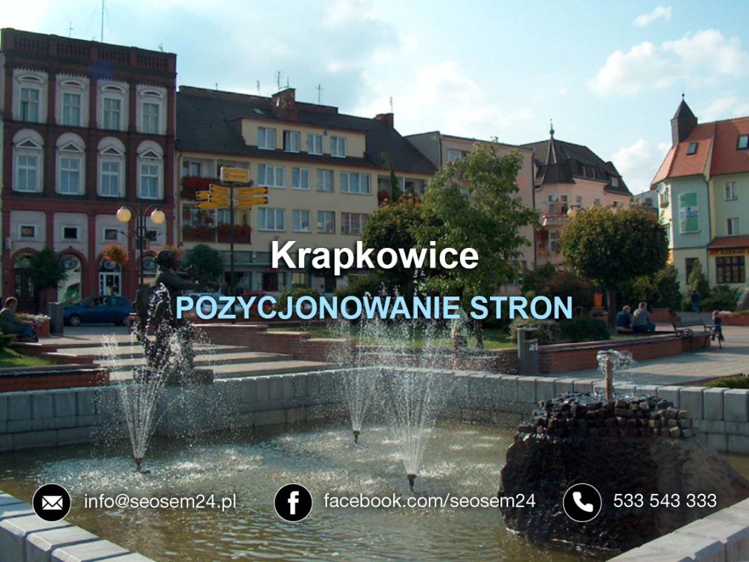 Pozycjonowanie stron Krapkowice