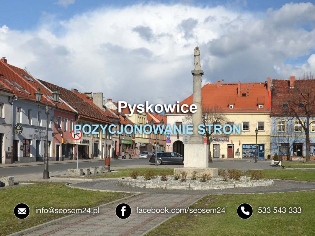 Pozycjonowanie Pyskowice