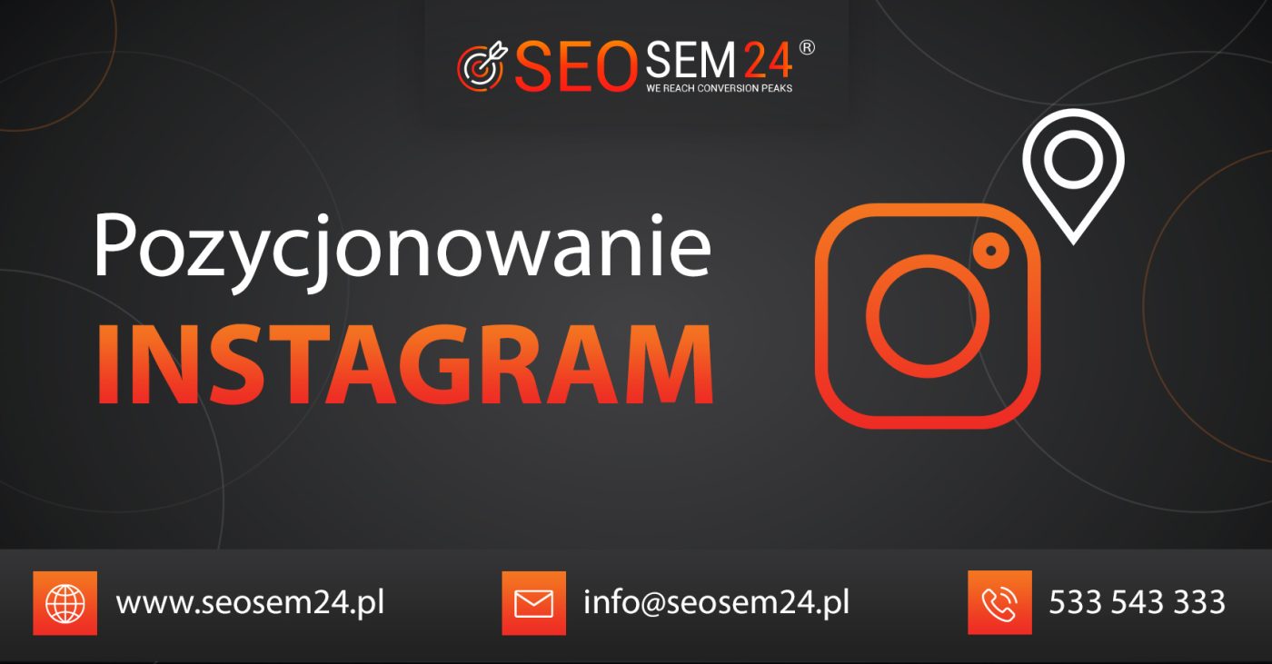 Pozycjonowanie Instagram