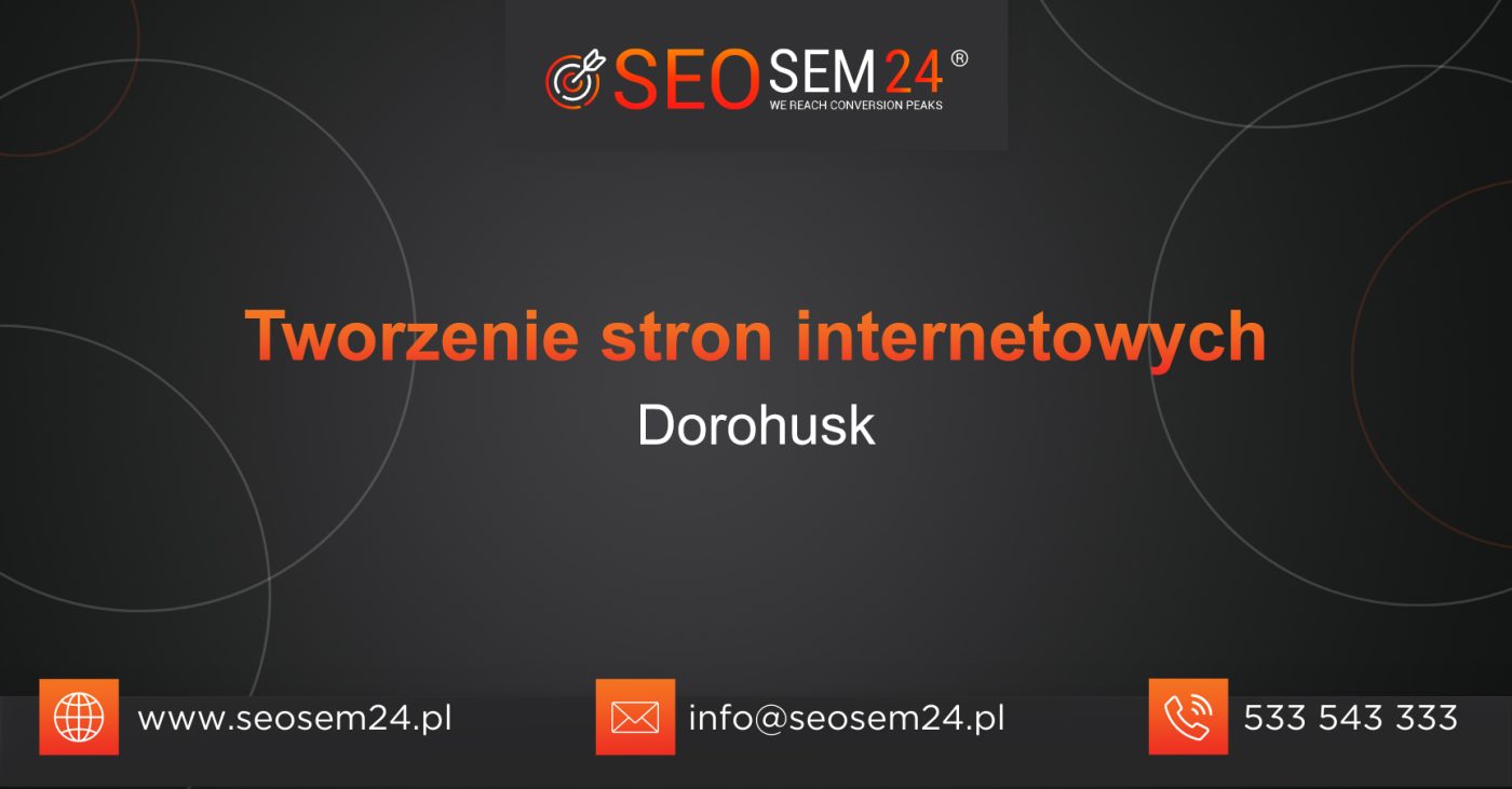 Tworzenie stron internetowych Dorohusk