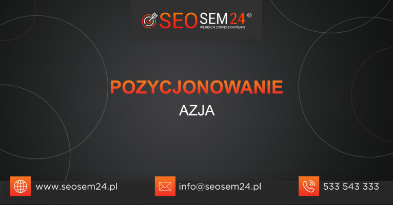 Pozycjowanie Azja