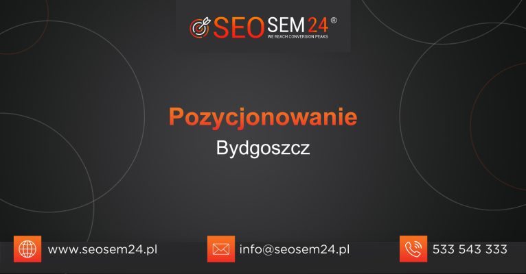 Pozycjonowanie Bydgoszcz