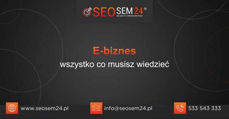 E-biznes wszystko co musisz wiedzieć