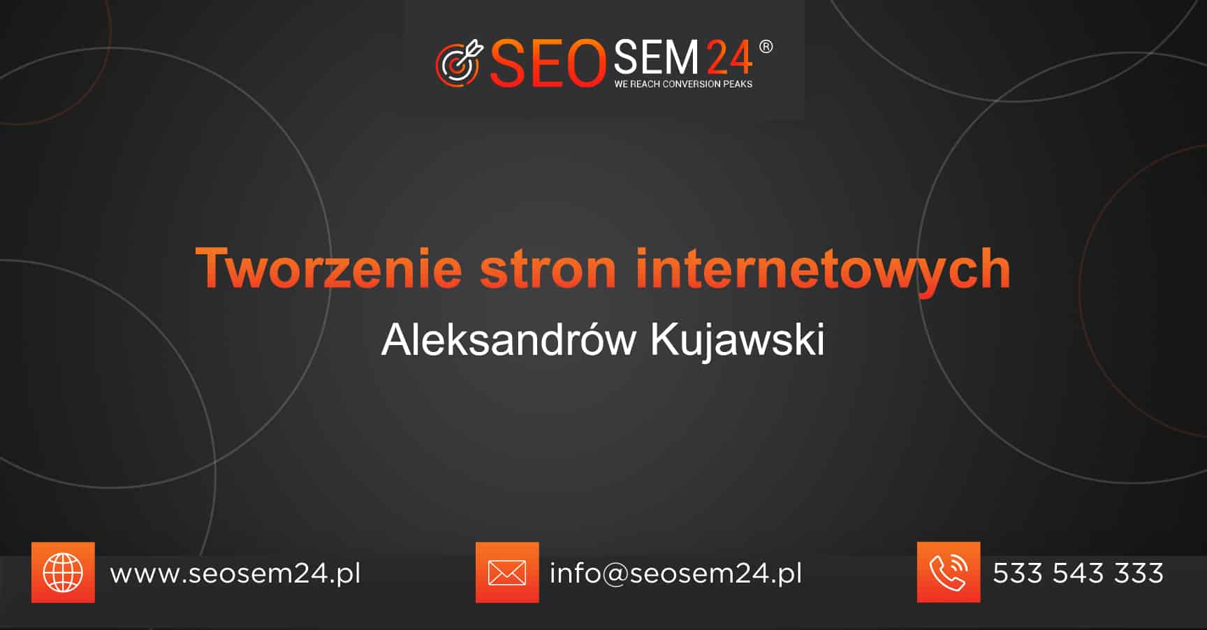 Tworzenie stron internetowych Aleksandrów Kujawski