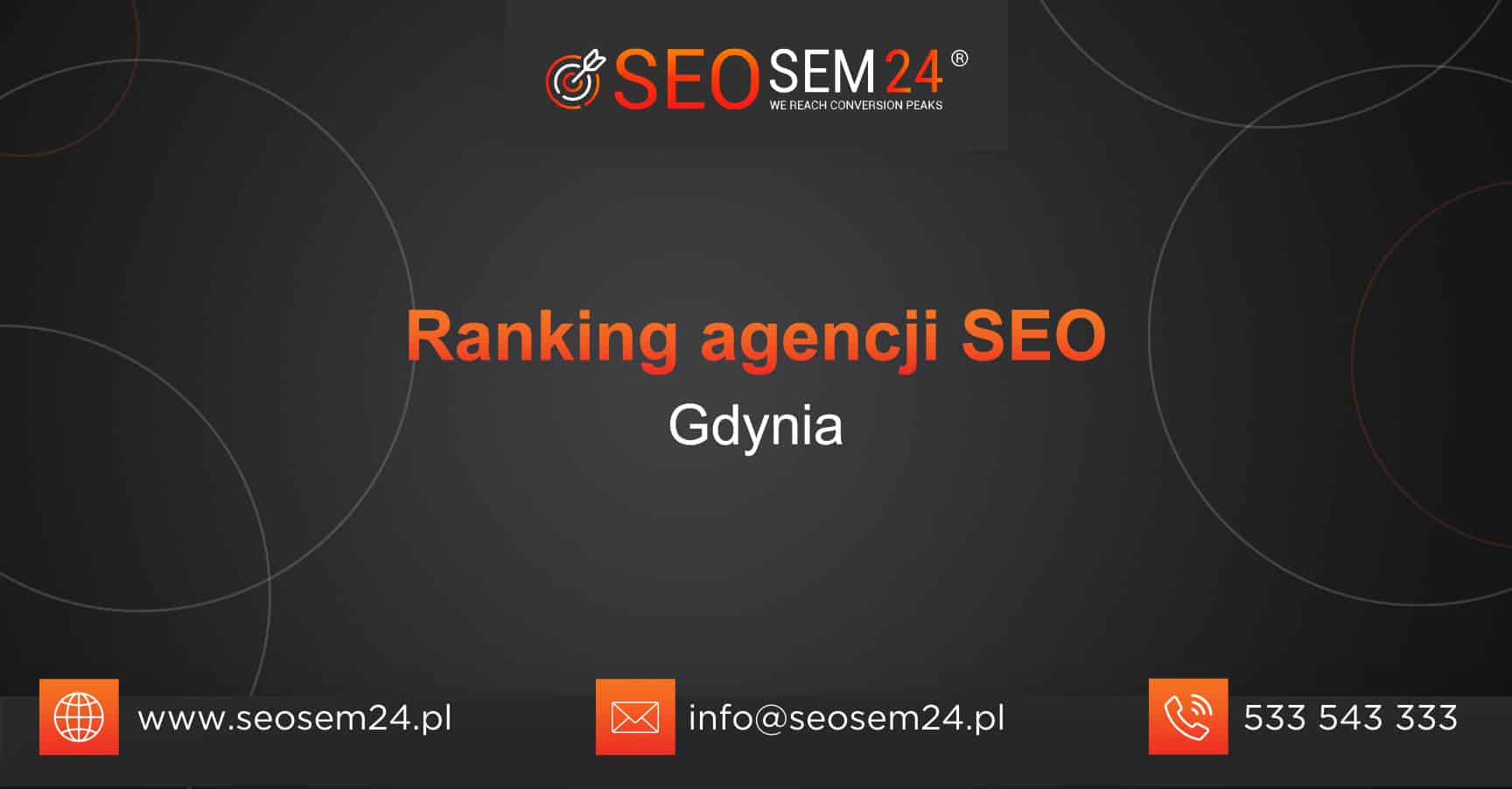 Ranking agencji SEO w Gdyni - Najlepsza agencja SEO w Gdyni