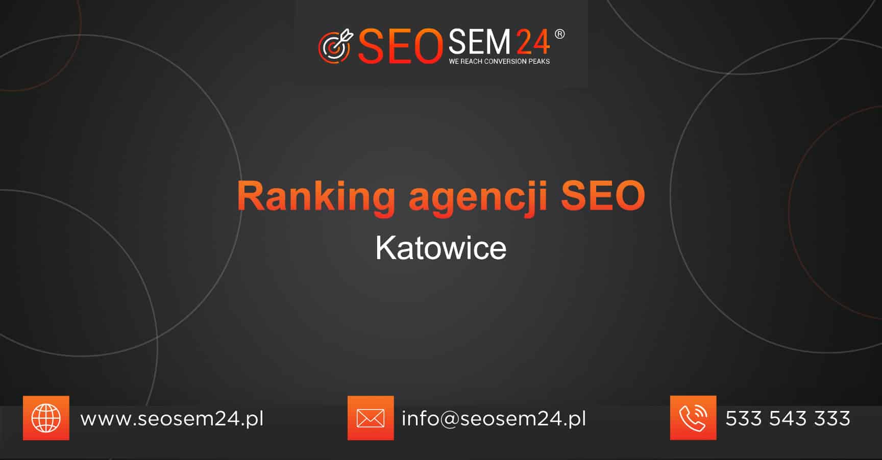 Ranking agencji SEO w Katowicach - Najlepsza agencja SEO w Katowicach