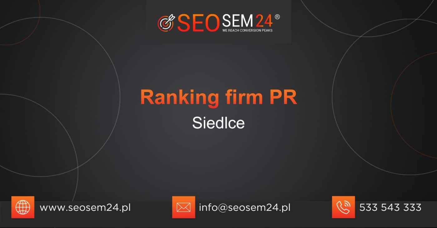 Ranking firm PR w Siedlcach