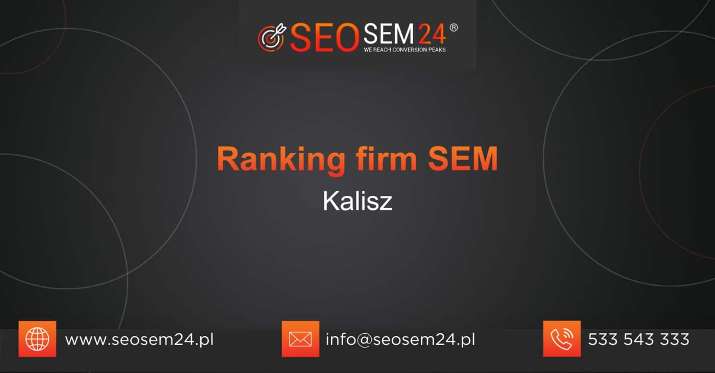 Ranking firm SEM Kalisz