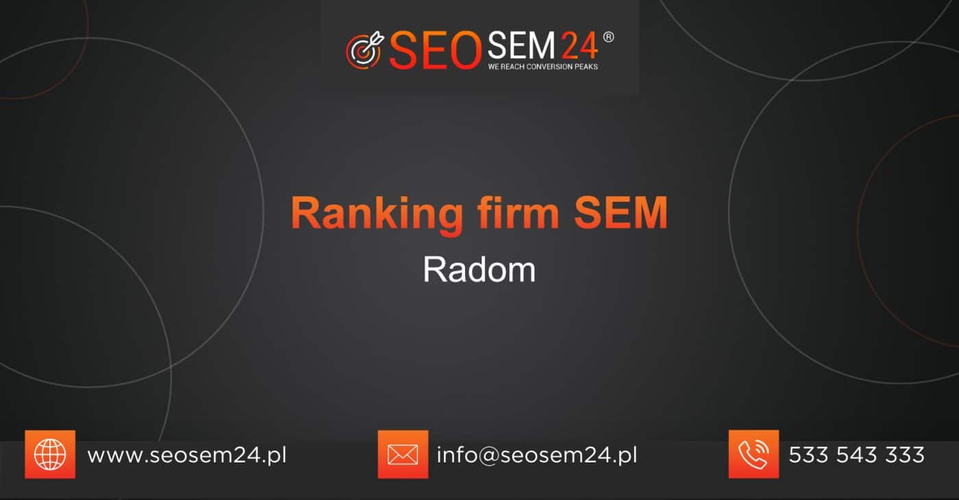 Ranking firm SEM Radom