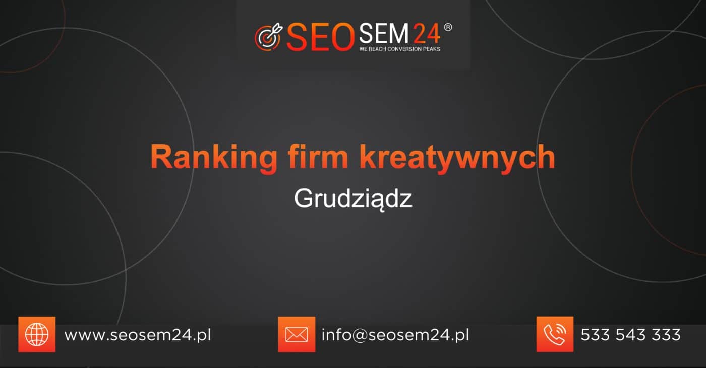 Ranking firm kreatywnych w Grudziądzu