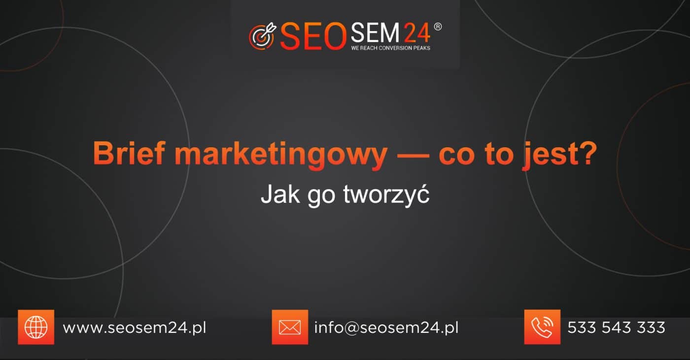 Brief marketingowy - co to jest