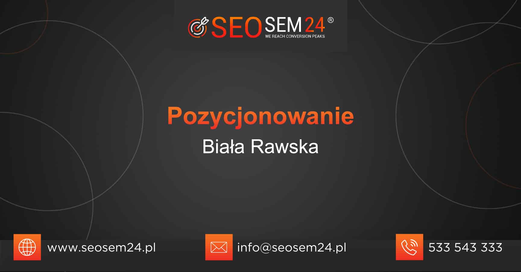 Pozycjonowanie Biała Rawska