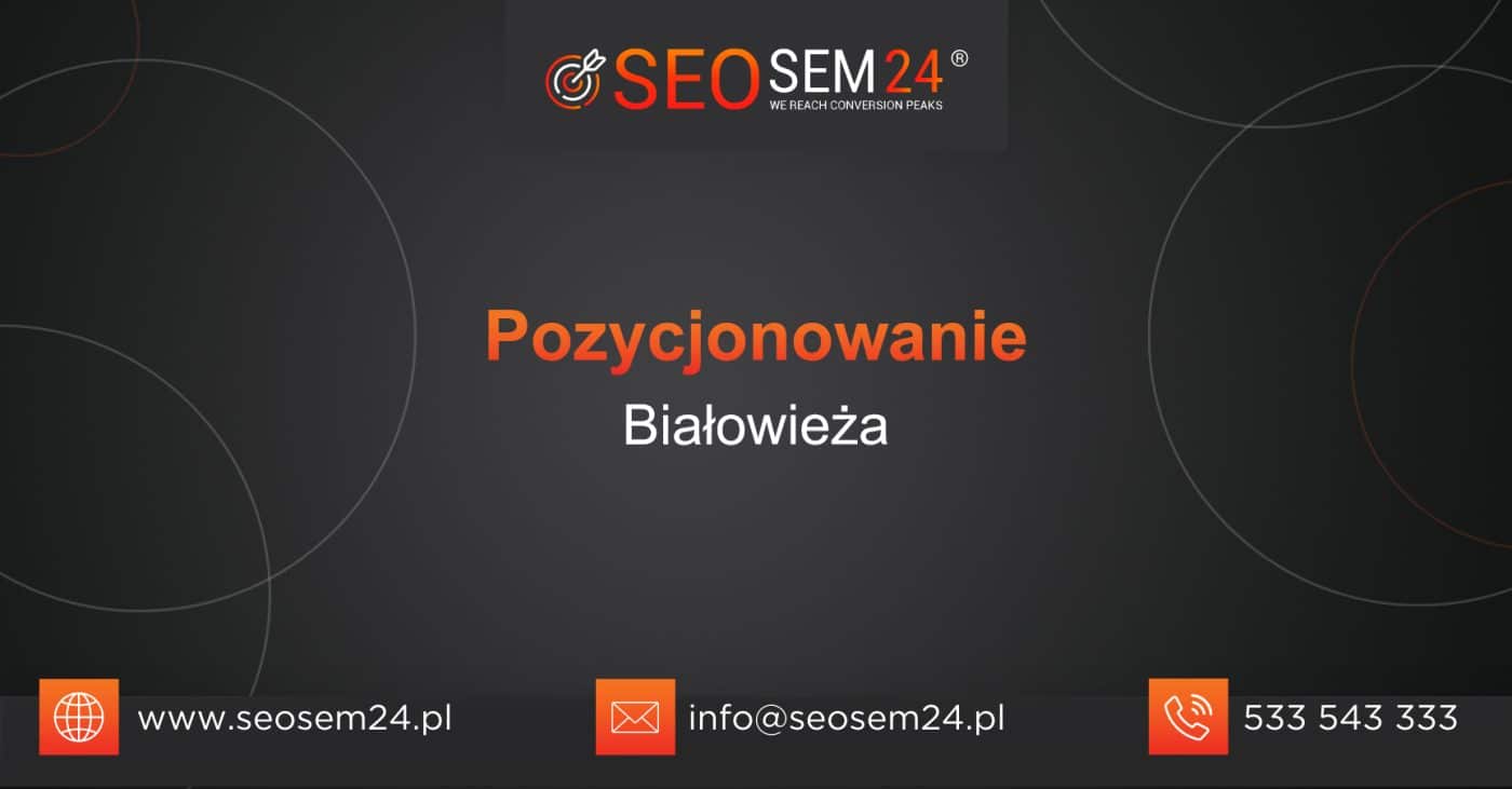 Pozycjonowanie Białowieża