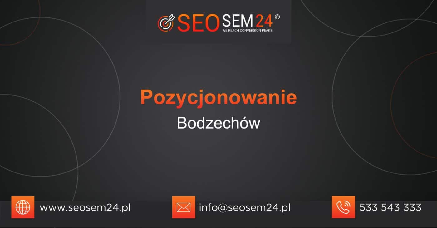 Pozycjonowanie Bodzechów