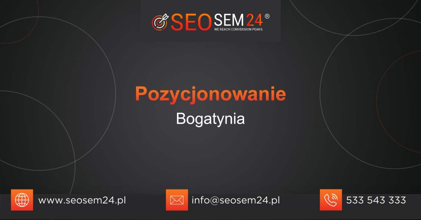 Pozycjonowanie Bogatynia