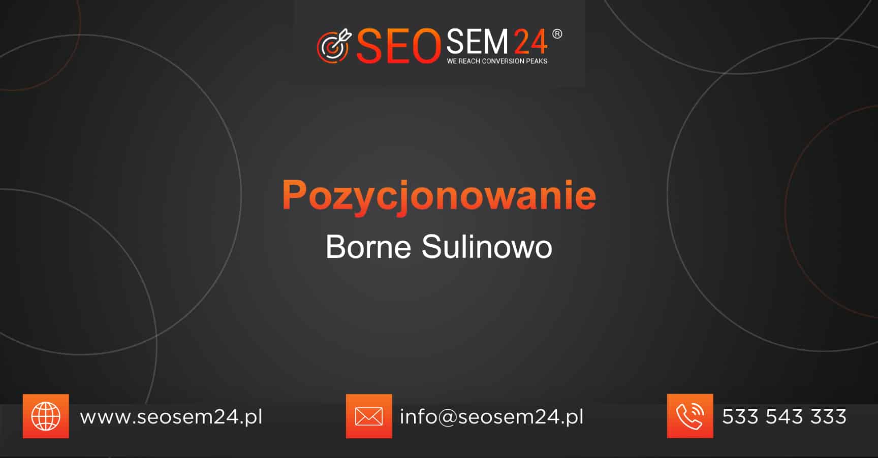 Pozycjonowanie Borne Sulinowo