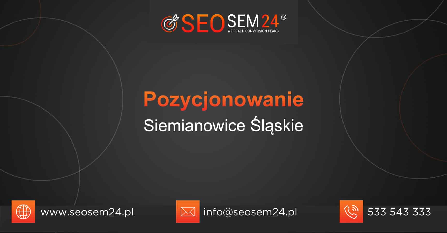 Pozycjonowanie Siemianowice Śląskie