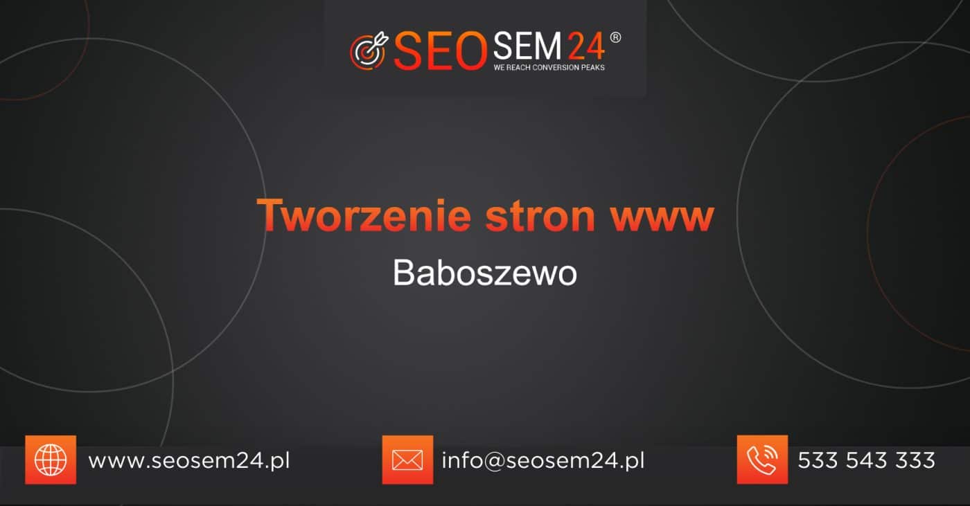 Tworzenie stron www Baboszewo