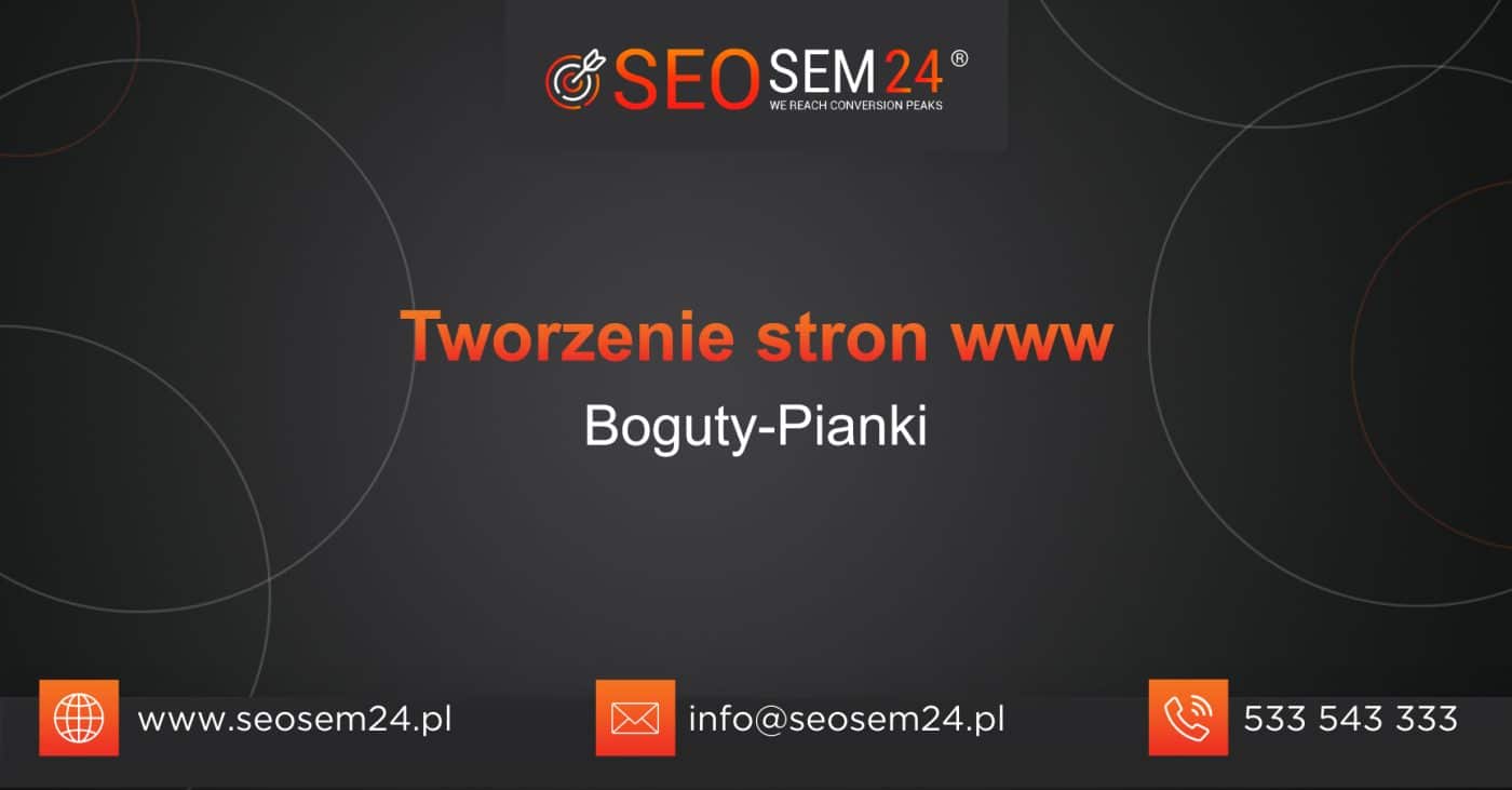 Tworzenie stron www Boguty-Pianki