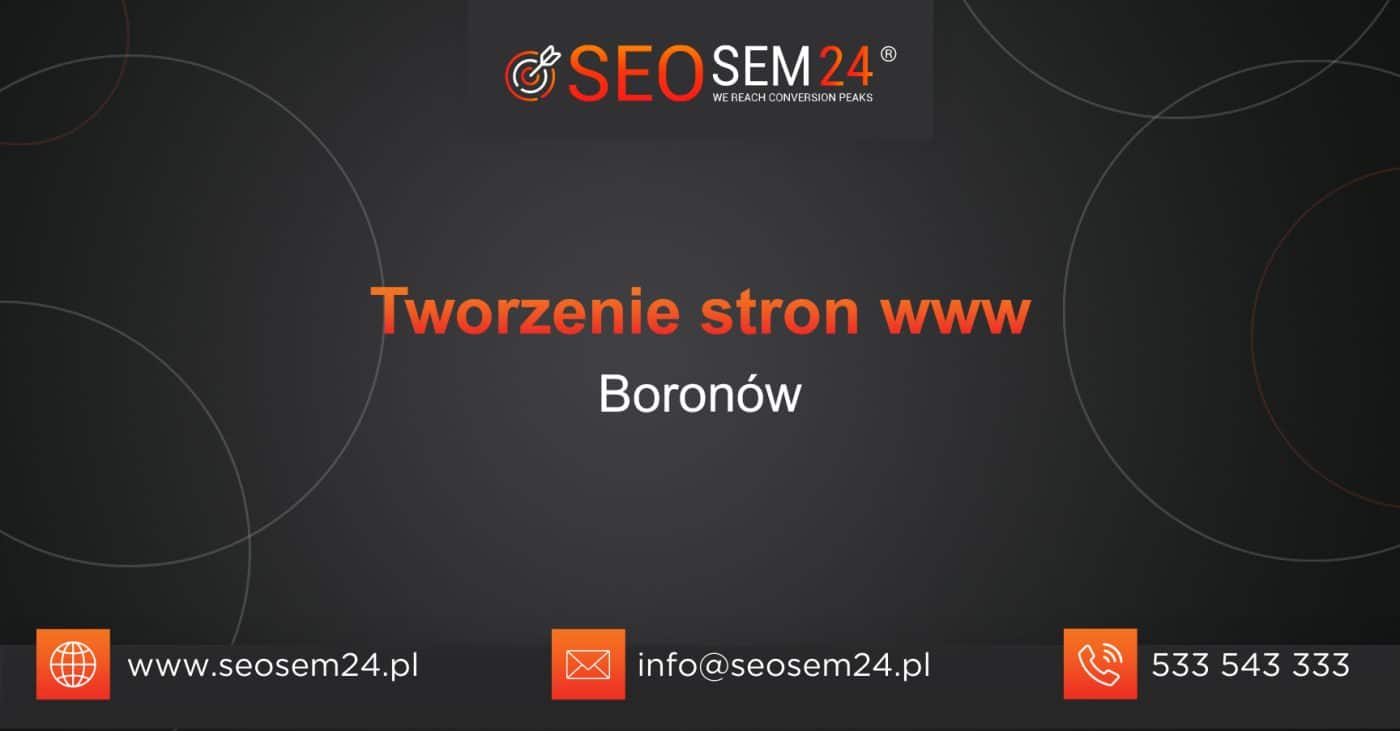 Tworzenie stron www Boronów