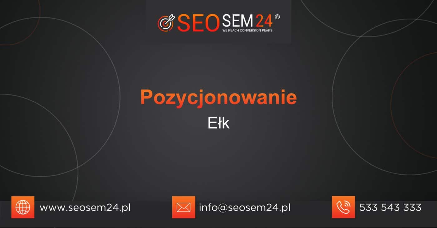 Pozycjonowanie Ełk