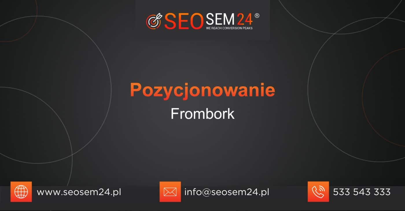 Pozycjonowanie Frombork