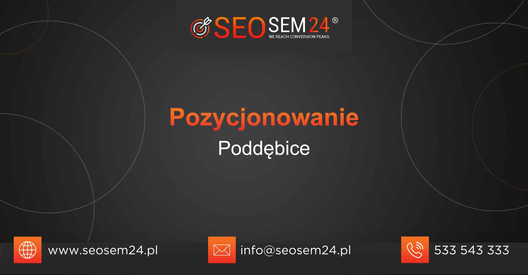 Pozycjonowanie Poddębice