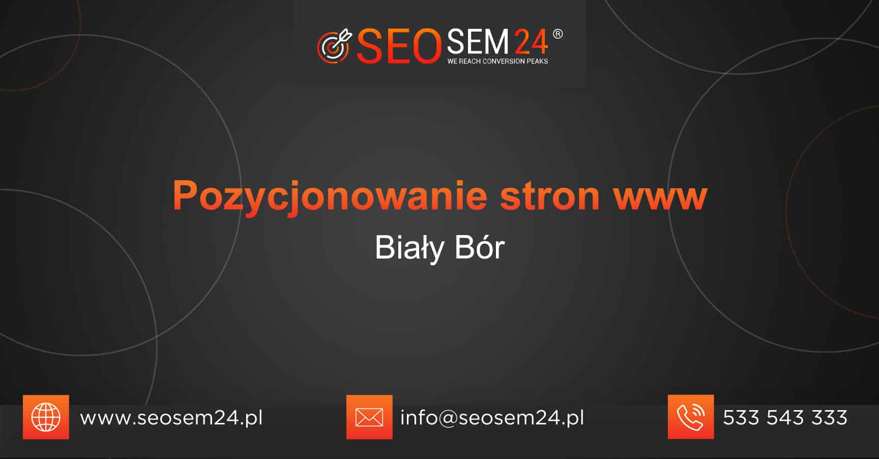 Pozycjonowanie stron www Biały Bór