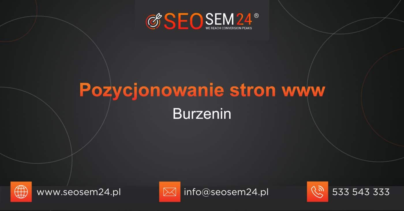 Pozycjonowanie stron www Burzenin