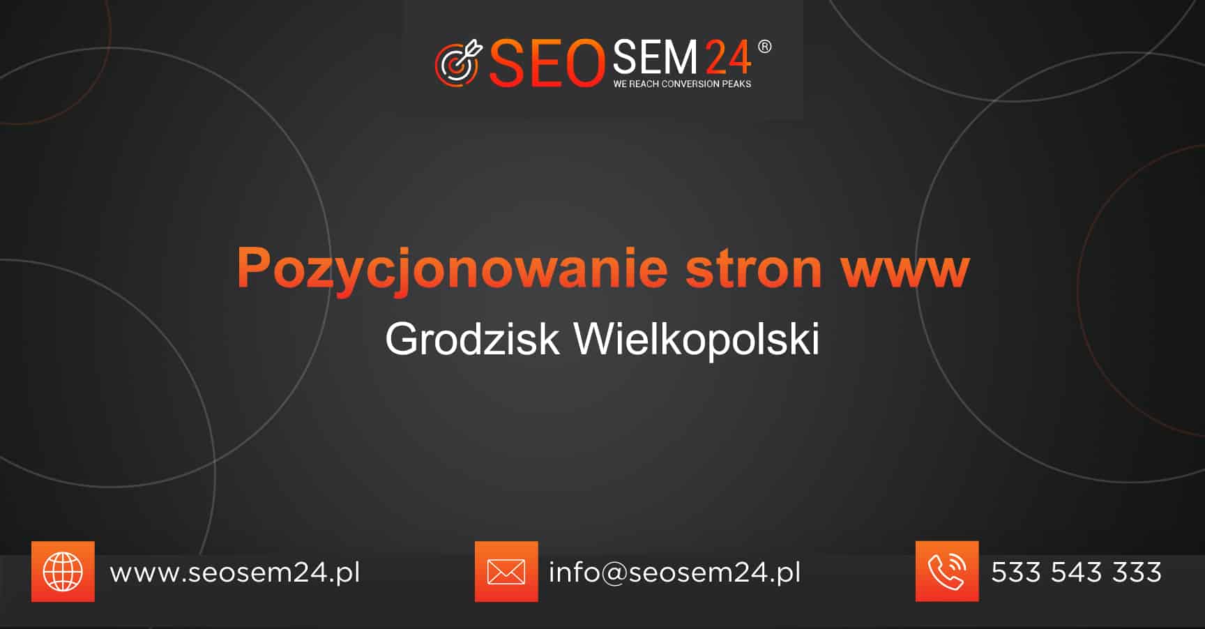 Pozycjonowanie stron www Grodzisk Wielkopolski