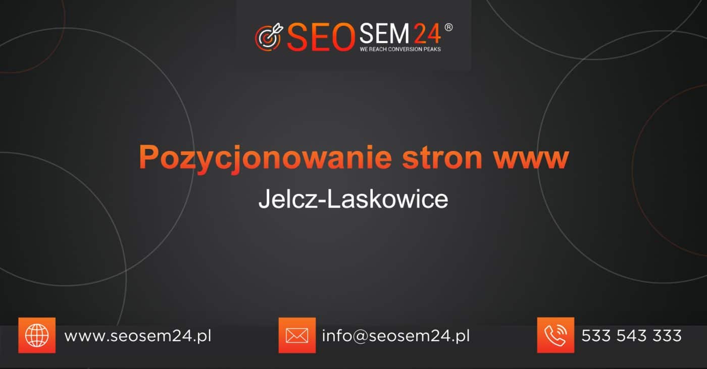 Pozycjonowanie stron www Jelcz-Laskowice