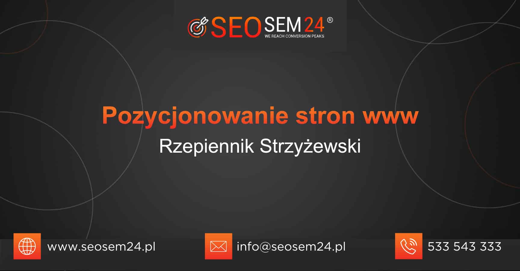 Pozycjonowanie stron www Rzepiennik Strzyżewski