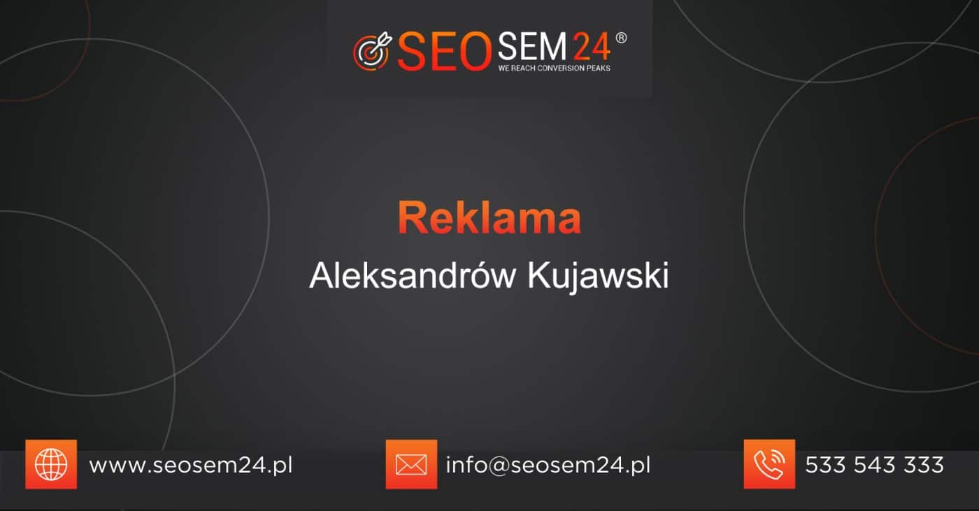 Reklama Aleksandrów Kujawski