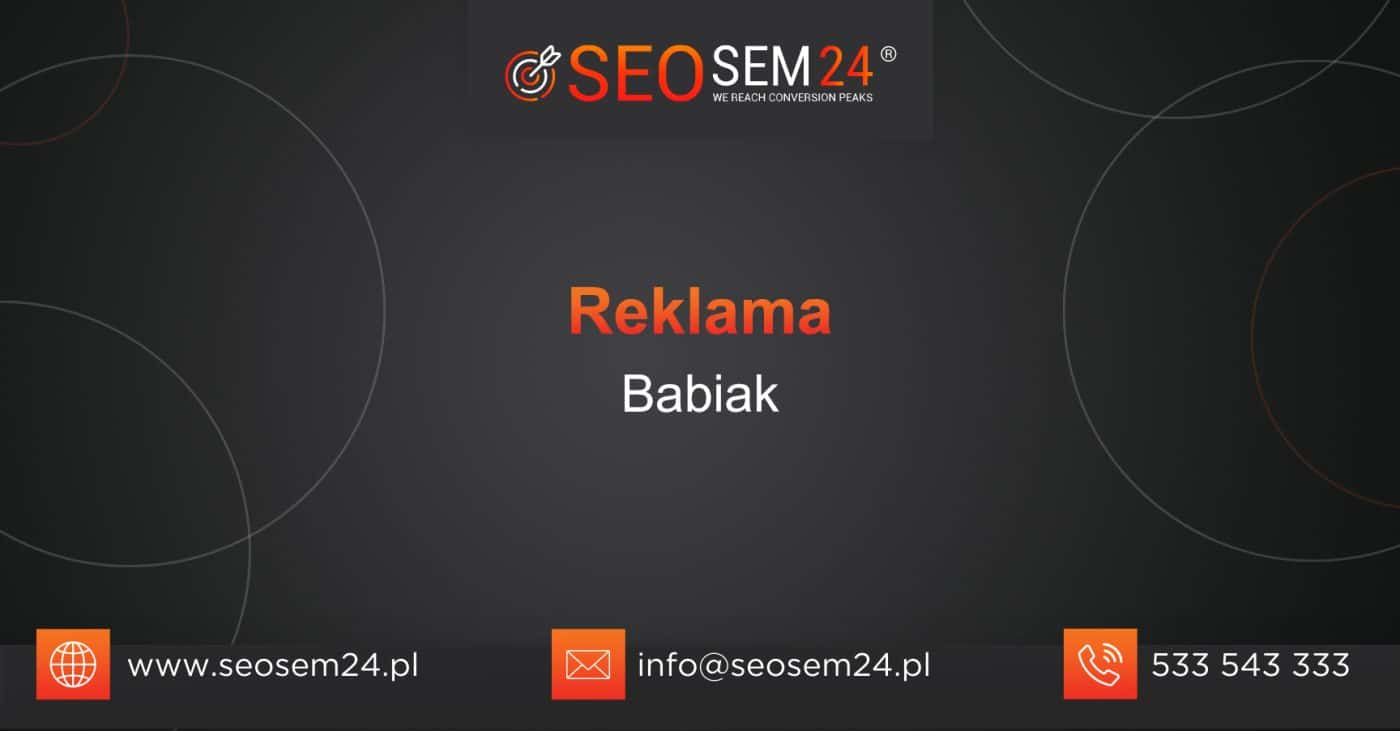 Reklama Babiak