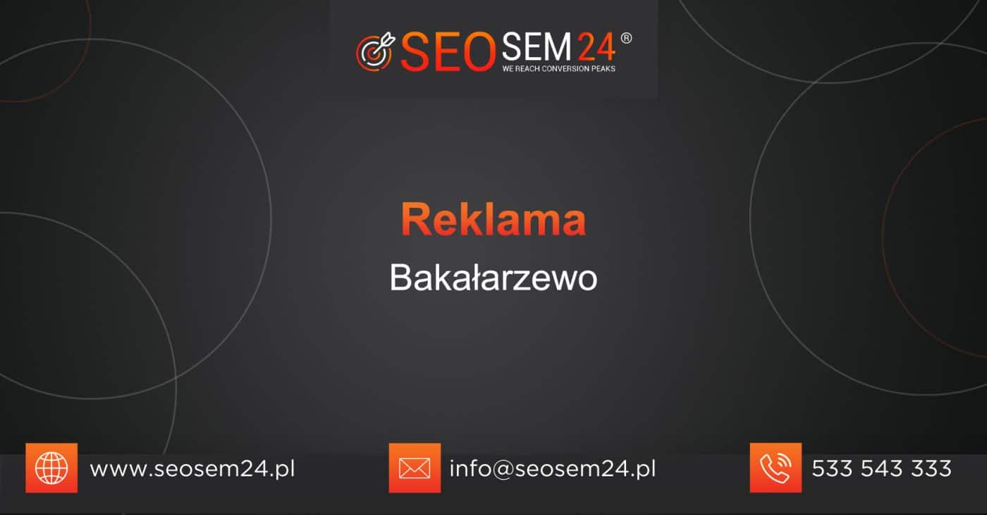 Reklama Bakałarzewo